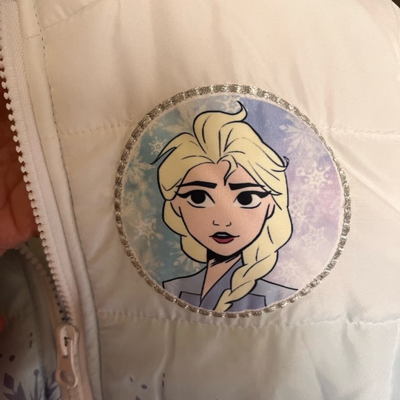 Disney Frozen hooded jacket, girls 6X, NWT - Picture 6 of 7